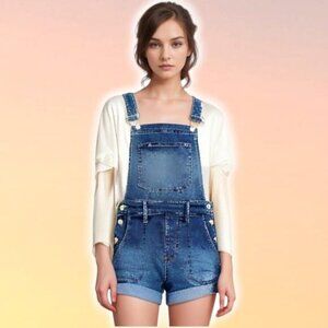 GUESS Denim Romper Sz 24